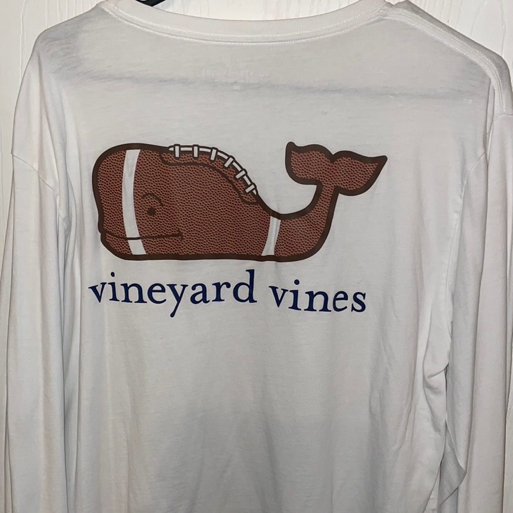 Vineyard vines football long sleeve